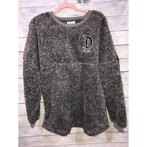 Disneyland Fuzzy Spirit Jersey Adult Large Gray
